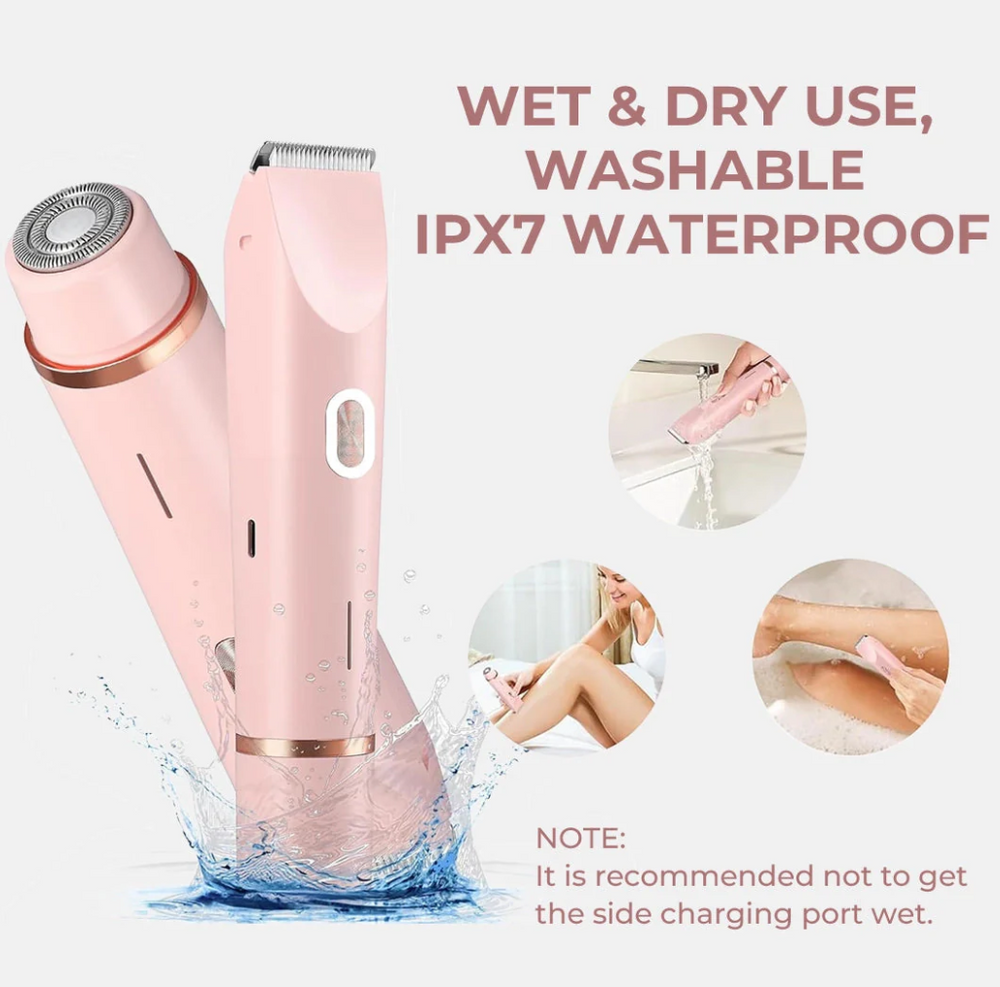 2 in 1 Women Body Shaver